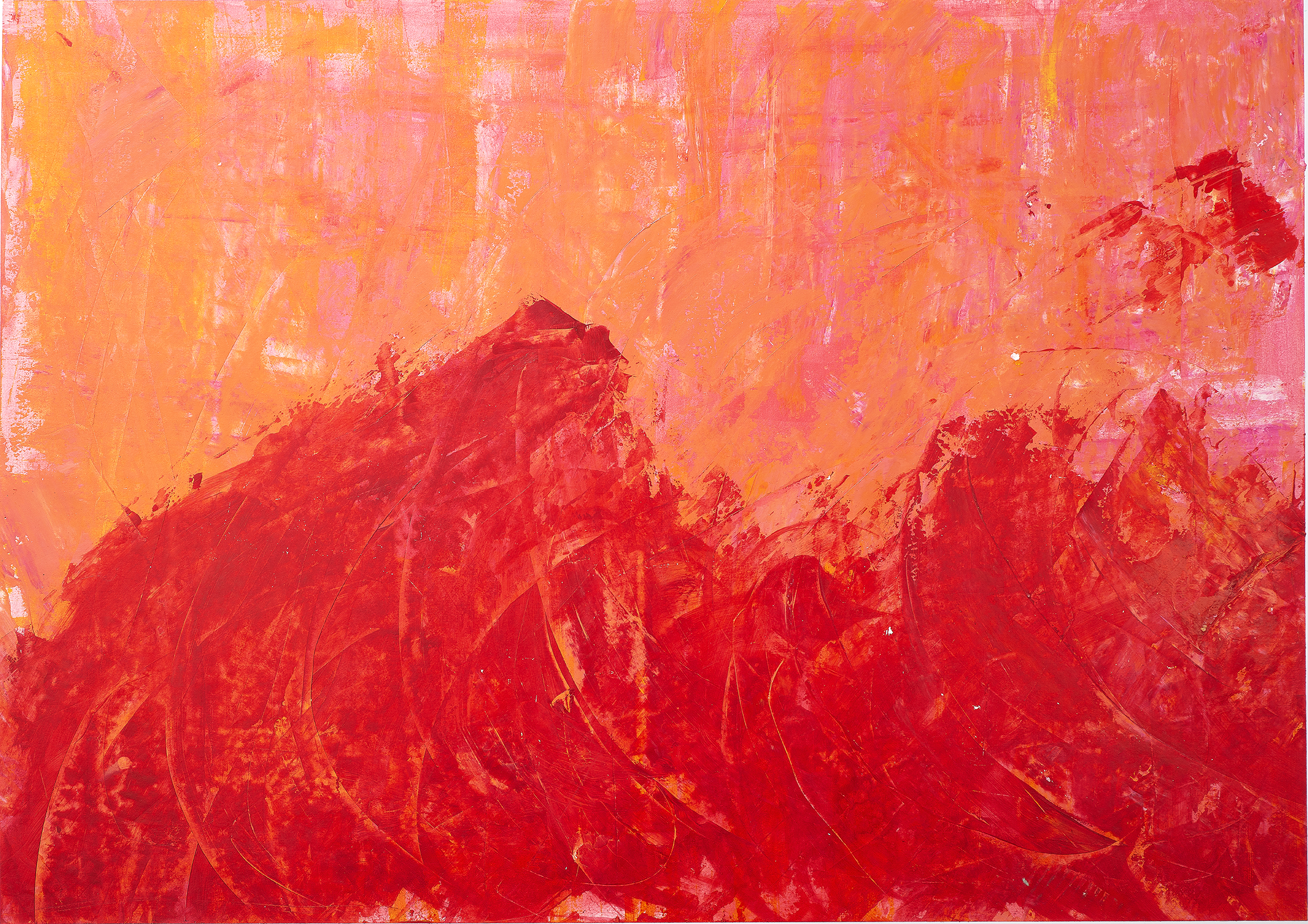 Dune 45 at Sunset - Modern Abstract Art by the artist Sumi